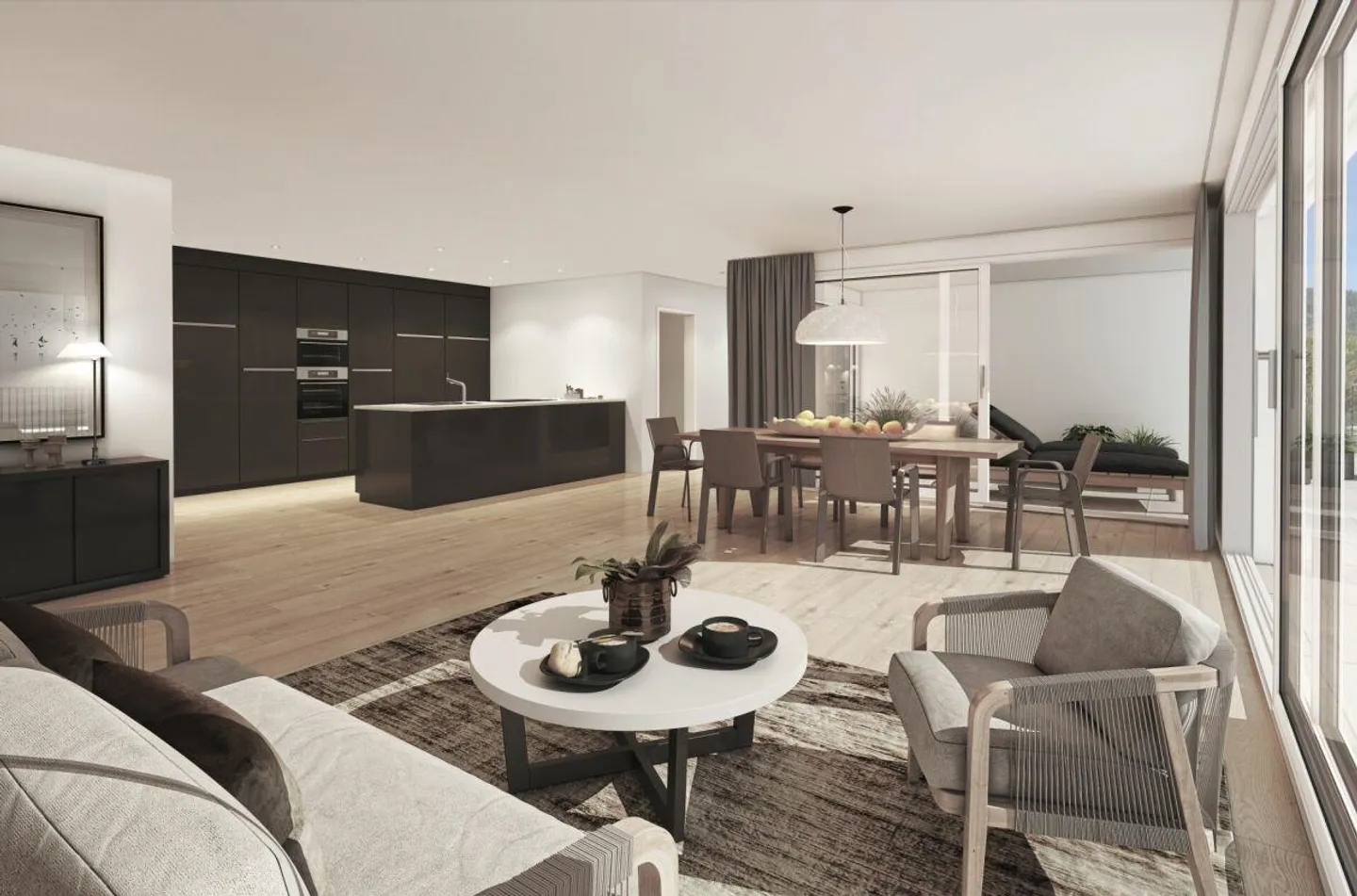 WG3 | 4.5-Zimmer-Terrassenwohnung an sonniger, zentraler Lage - Foto 1 von 7