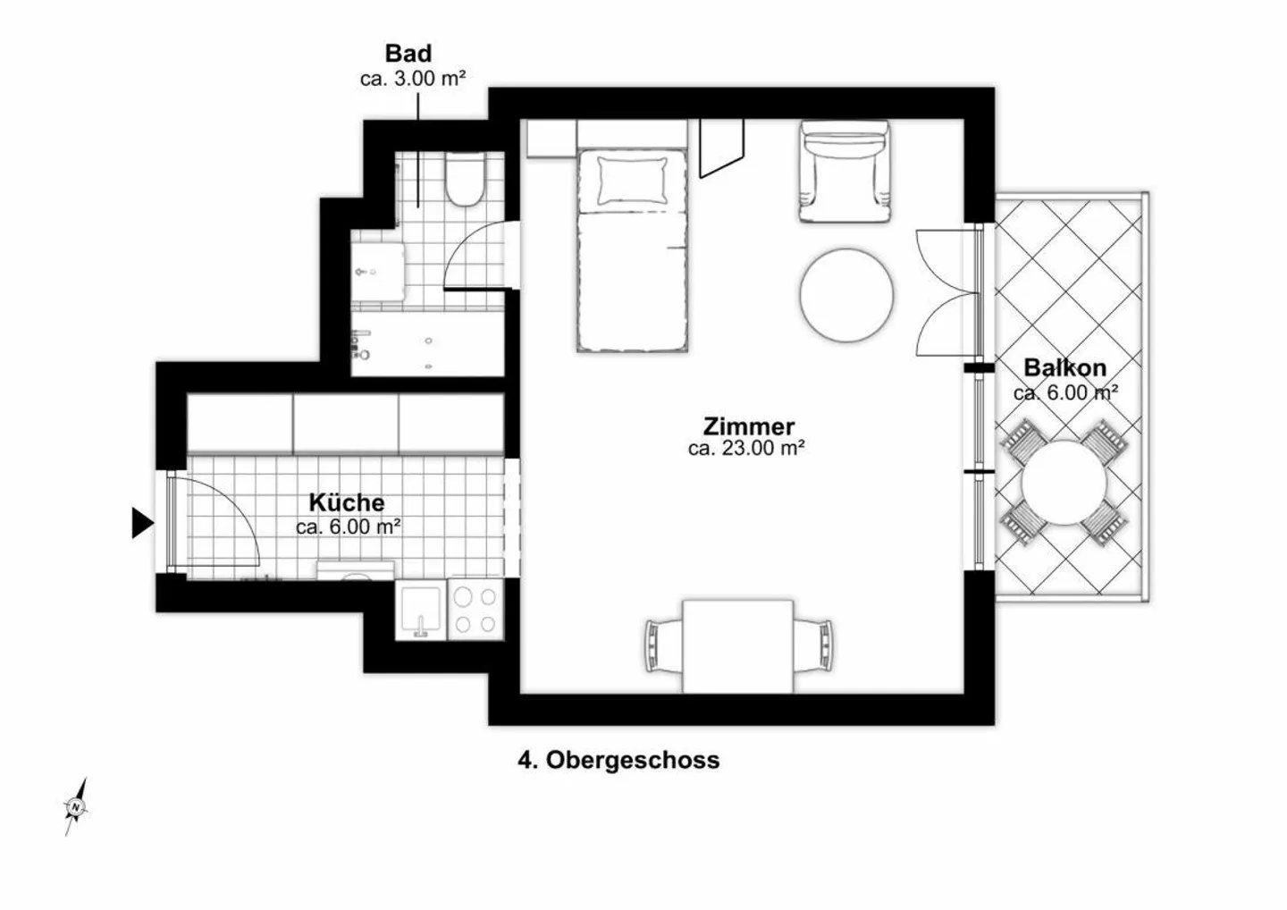 1-Zimmer Wohnung - Wohnen mit Perspektive - Foto 10 von 10