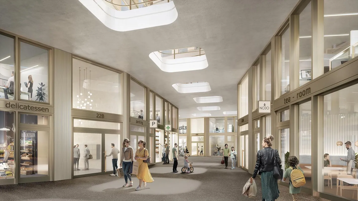 Passage Morillons - Neues Juwel im Herzen der Nationen - 430m2 Büros zu vermieten - Foto 7 von 10
