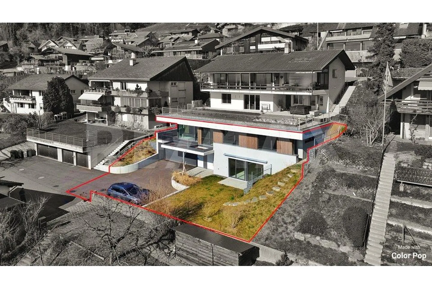 Nouvelle construction avec espace de conception - Vue de rêve sur le lac et les montagnes - Photo 3 sur 8