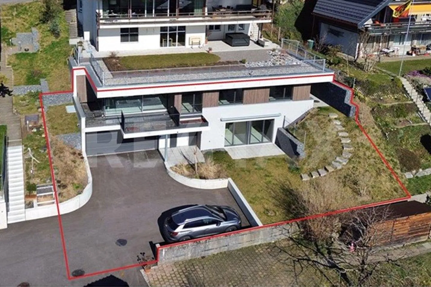 Nouvelle construction avec espace de conception - Vue de rêve sur le lac et les montagnes - Photo 4 sur 8