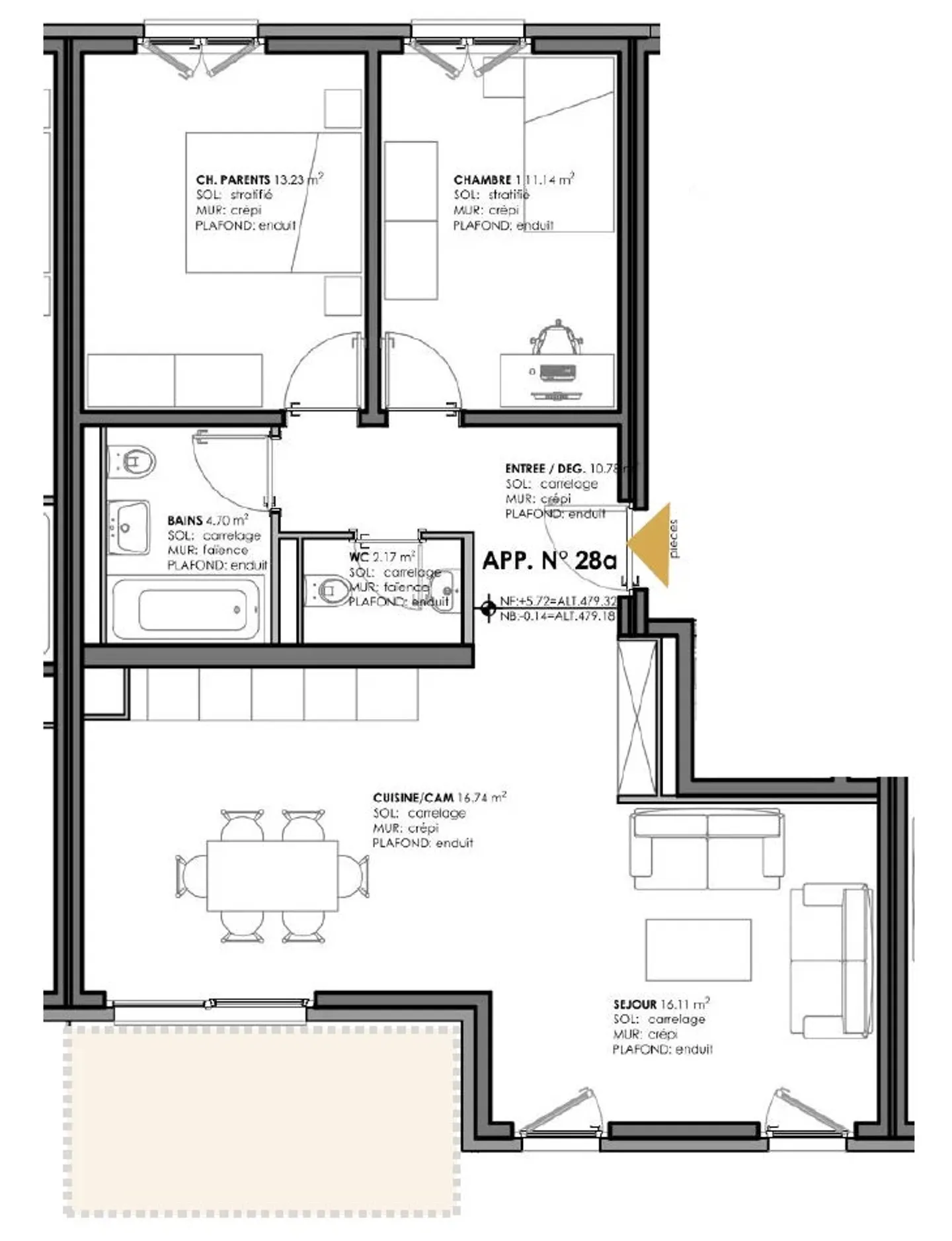 Spacious Apartment with Mountain View - Photo 10 of 11