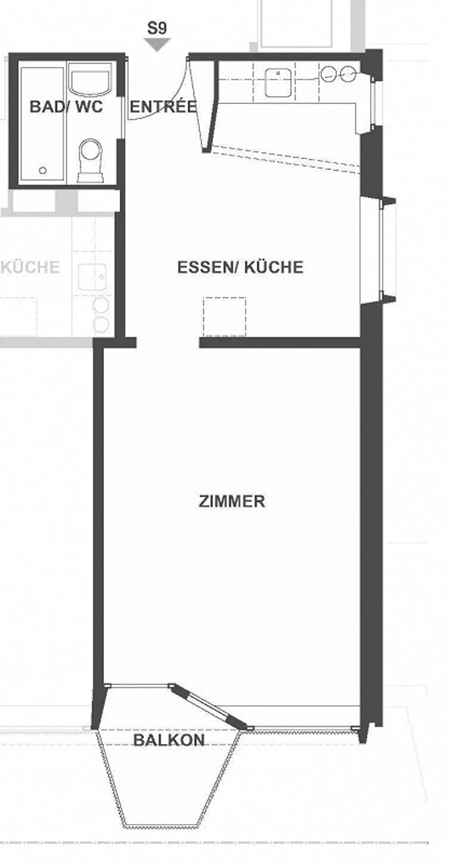 Appartement studio de 1,5 pièce à Zurich - Photo 9 sur 9