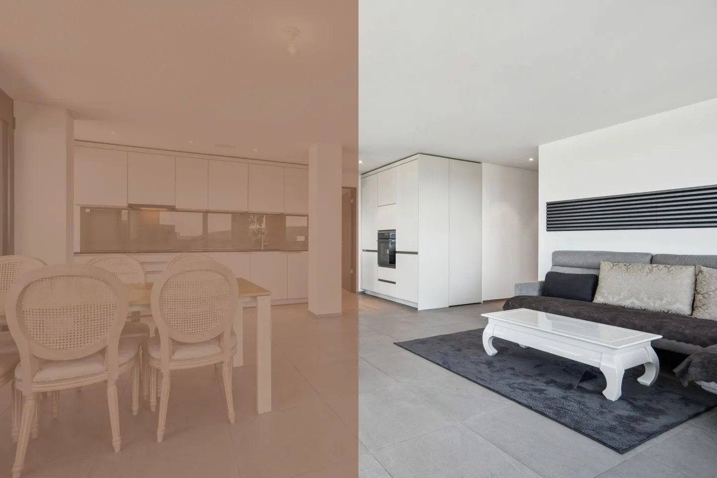 Rare, appartement de 4.5 pièces proche des nuages au 24ème étage - Photo 1 sur 13