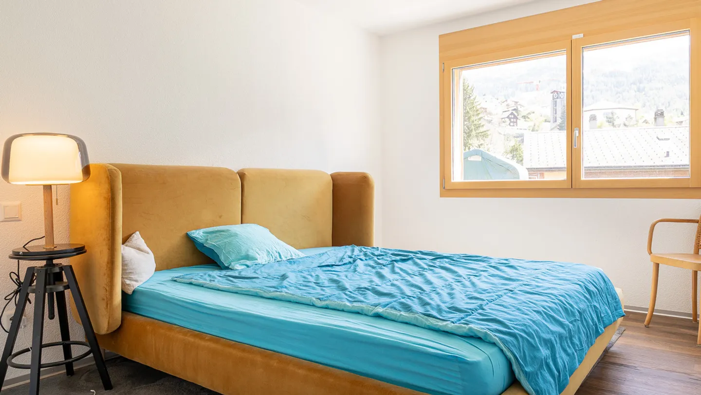 Moderno appartamento di 4,5 stanze con vista ottimale a Bürchen - Foto 9 di 13