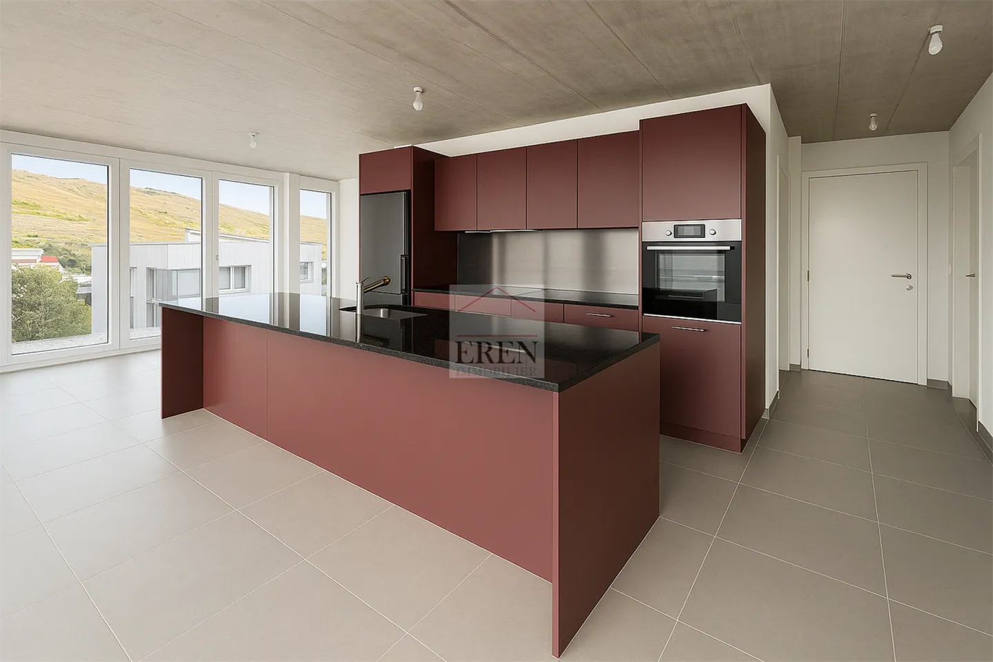 Superbe attique 4 pièces avec façades vitrées et grand balcon-terrasse panoramique de 45 m2 - Photo 4 sur 13