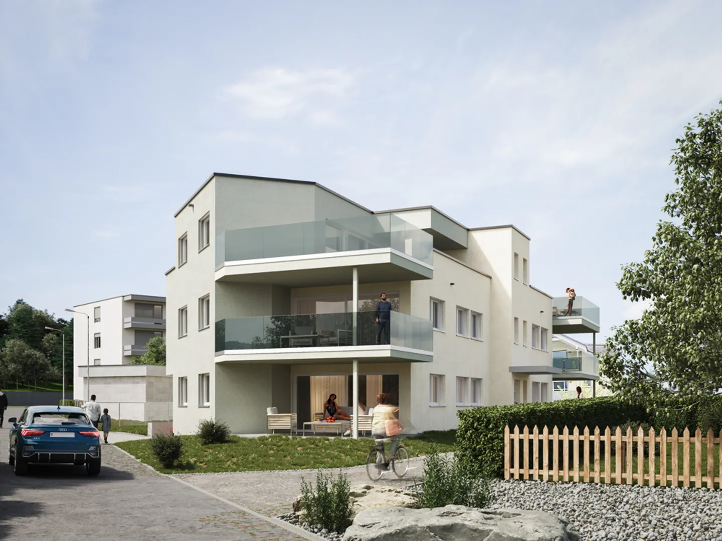 Stilvolle Attika-Wohnung in Altstätten - Foto 2 von 7