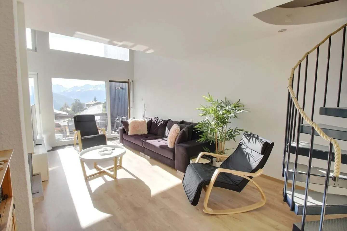 Wohnung 4 Zimmer Wochenmiete in Anzère - Foto 2 von 13