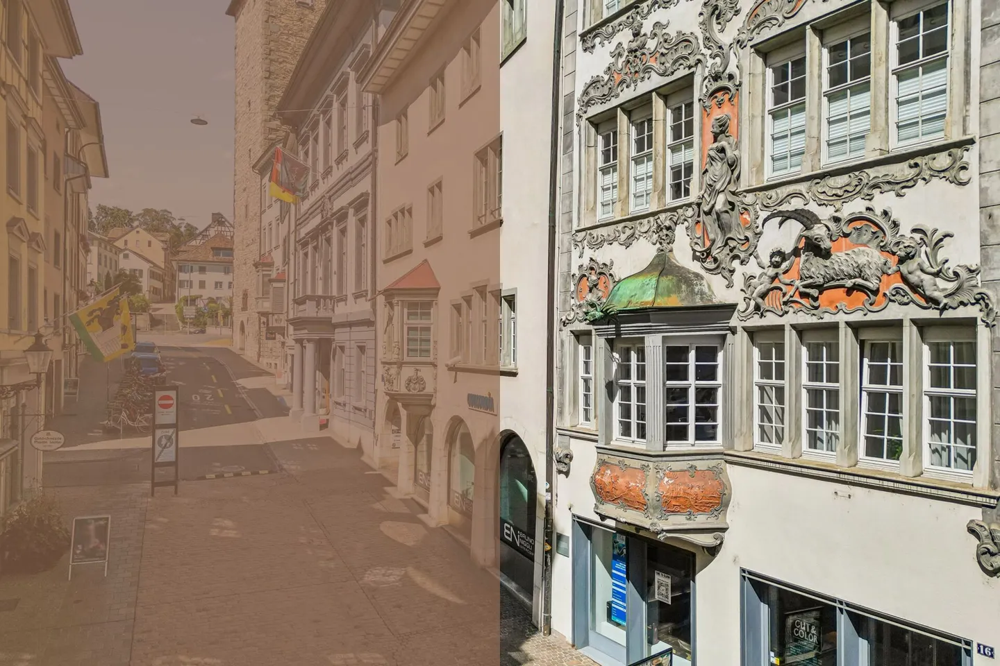 Traditional residential and commercial property in the Schaffhausen old town - Photo 1 of 15
