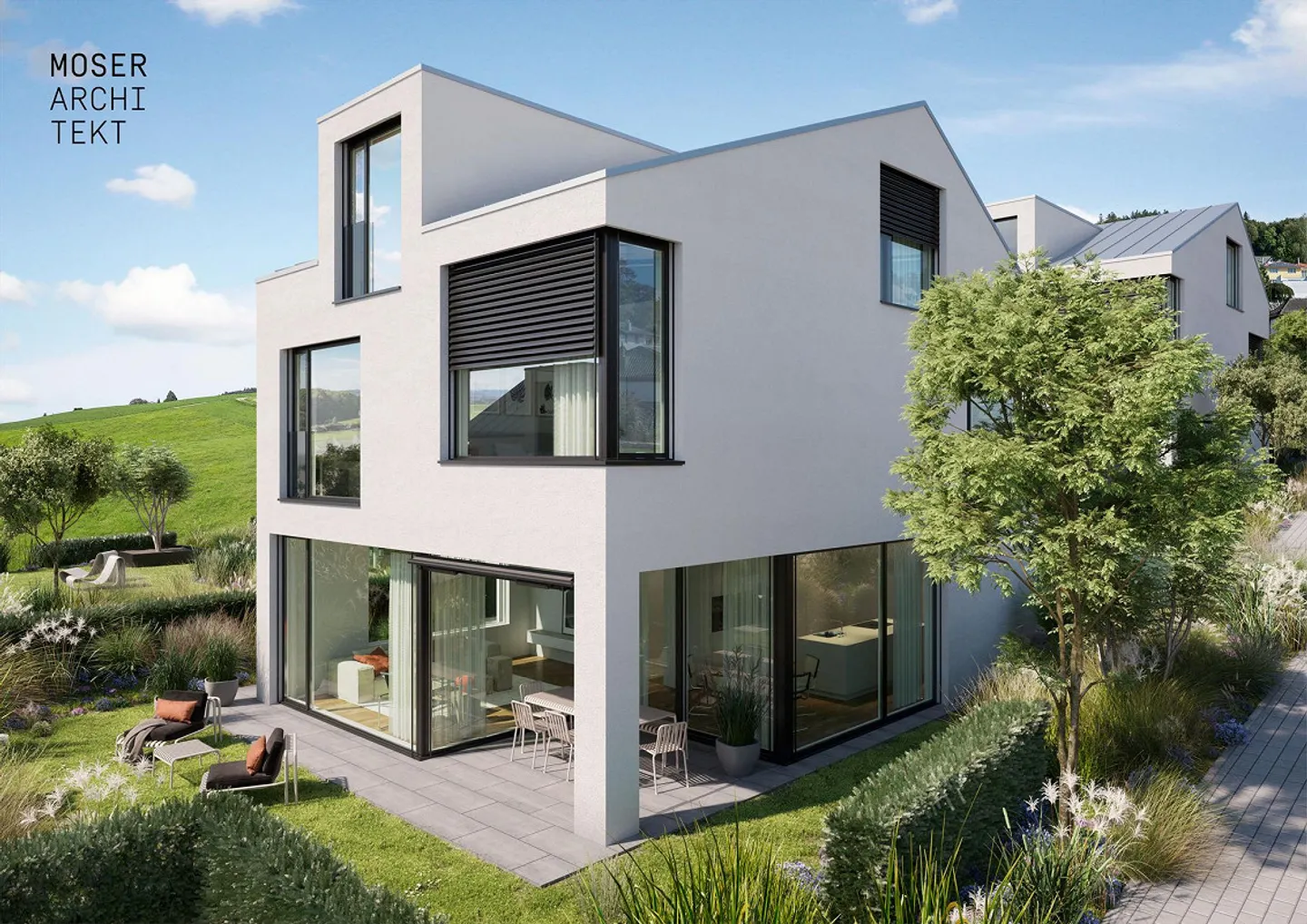 Nature. Vue dégagée. Maison - LIORA à Remetschwil - Photo 1 sur 12