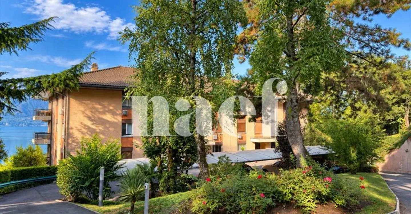 Bell'appartamento di 4,5 locali con vista mozzafiato sul lago in vendita a Montreux - Foto 4 di 12