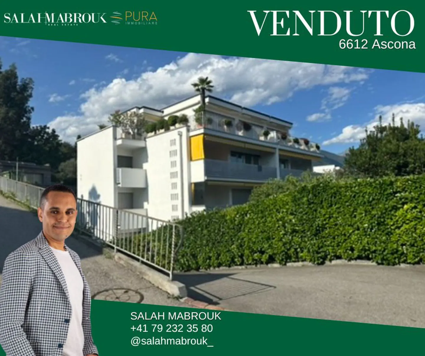 Incantevole Appartamento Secondario di 3.5 Locali con Vista Lago in Posizione Prestigiosa ad Ascona - Foto 1 di 13