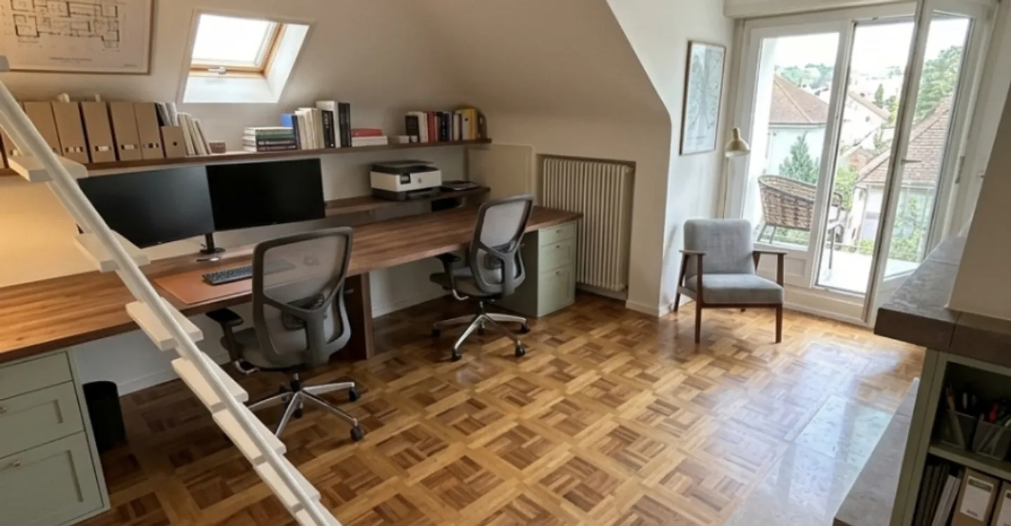 For rent, bright 5.5 room duplex apartment in Pully - Photo 7 of 8