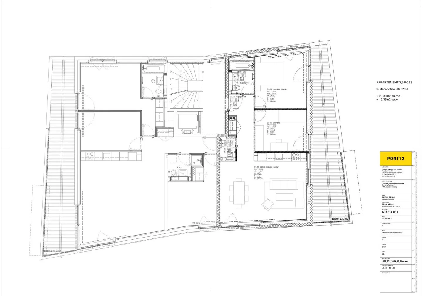 Appartamento 3.5 stanze - Foto 8 di 8