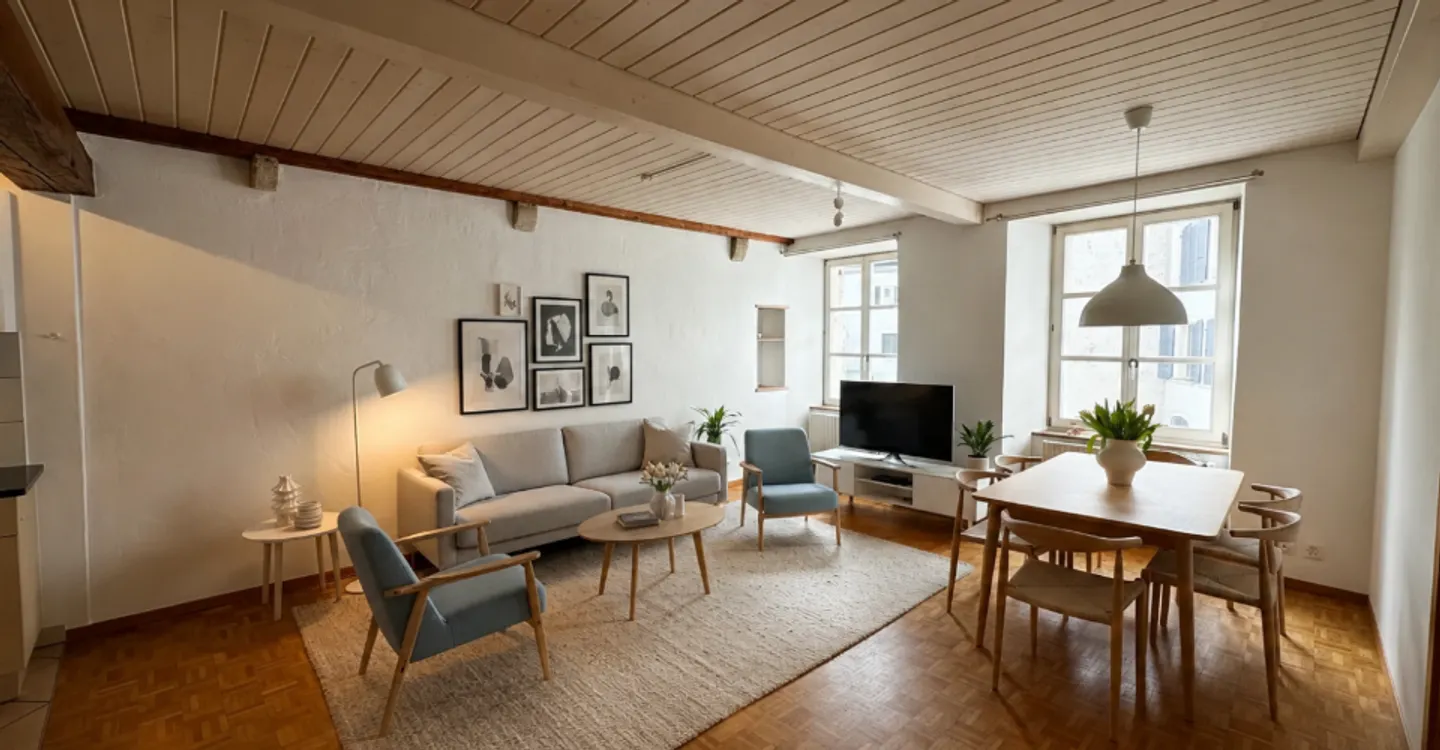 Charmant Appartement 3,5 pièces - Photo 1 sur 8