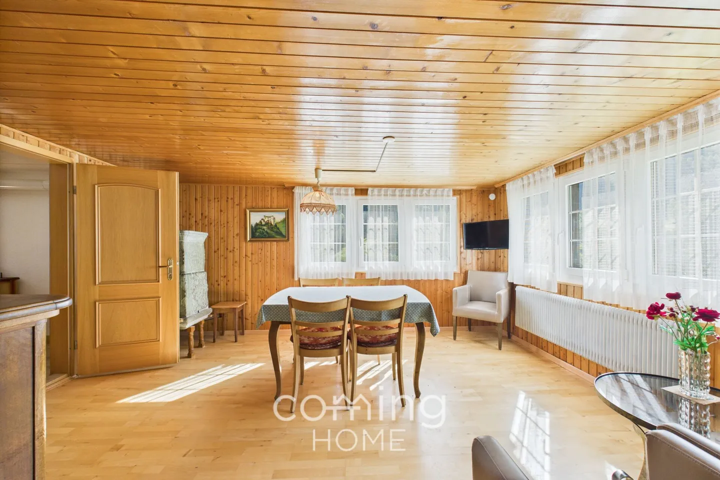 Confort de vie alpin à Saas-Almagell - 7,5 pièces avec vue et tranquillité - Photo 3 sur 14