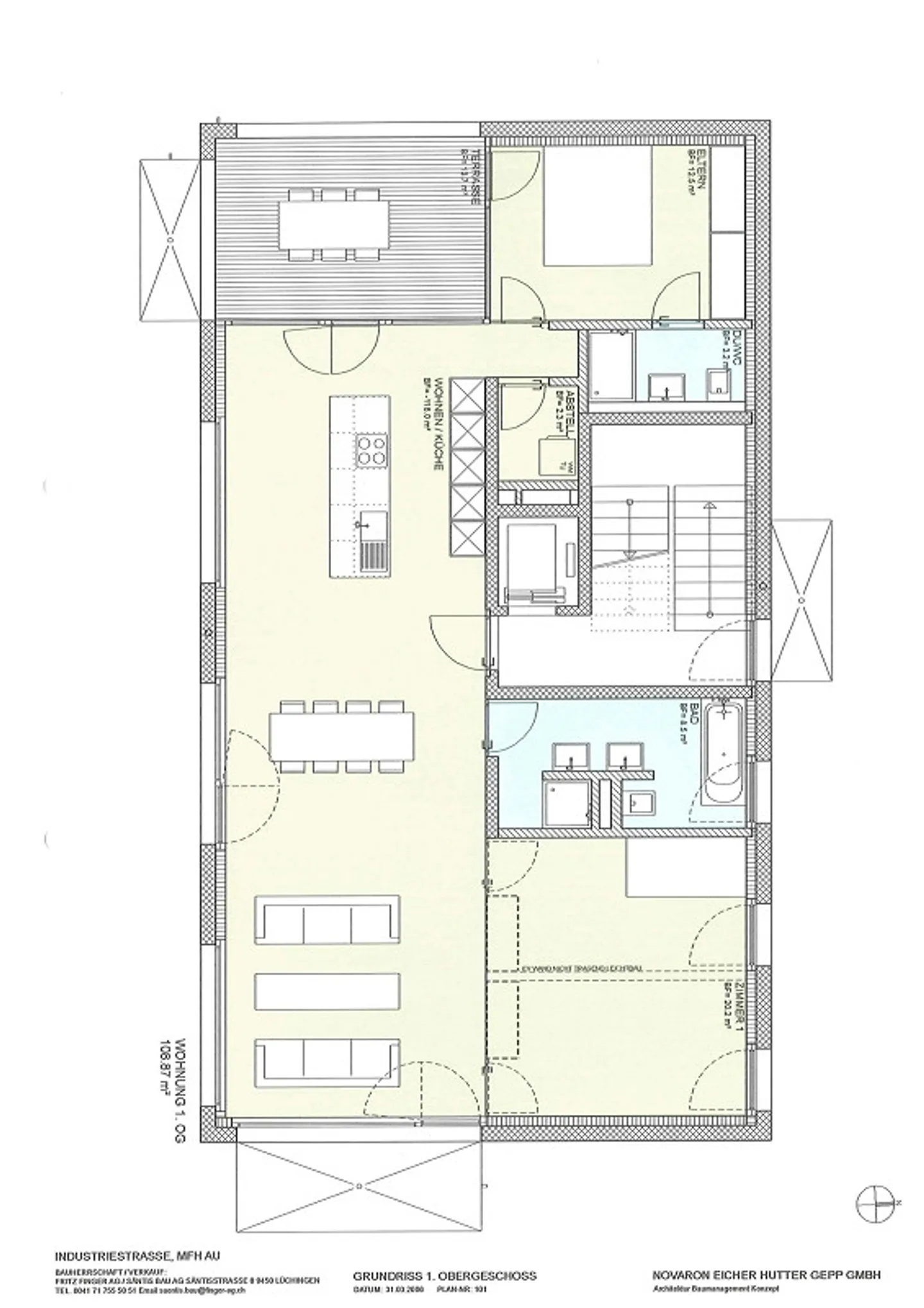 exklusive Wohnung in kleinem Mehrfamilienhaus im 2.OG - Foto 4 von 18