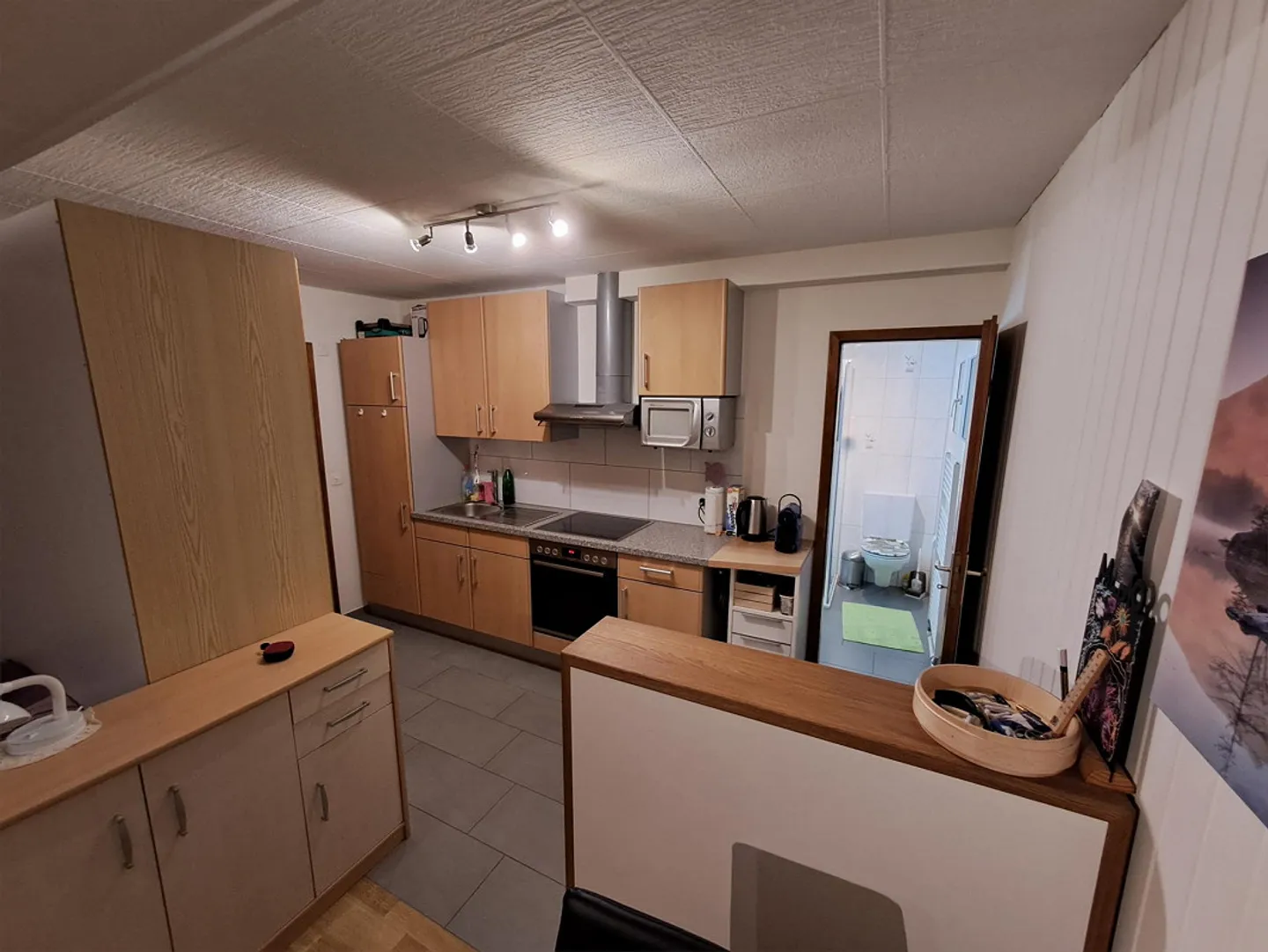 Möbliertes Studio in Kägiswil - Foto 4 von 5