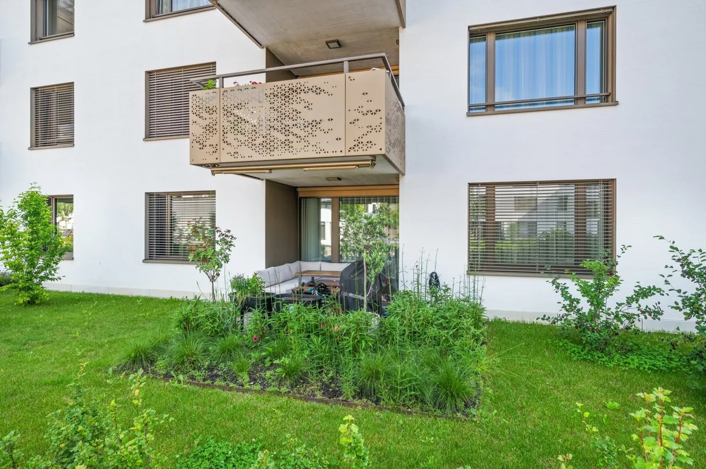 Urban & naturnah wohnen: Minergie-Gartenwohnung - Foto 1 von 11
