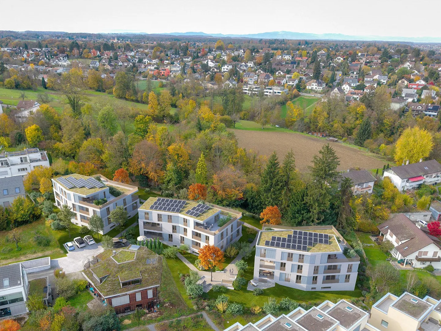 Moderne Mehrfamilienhäuser - Foto 8 von 9