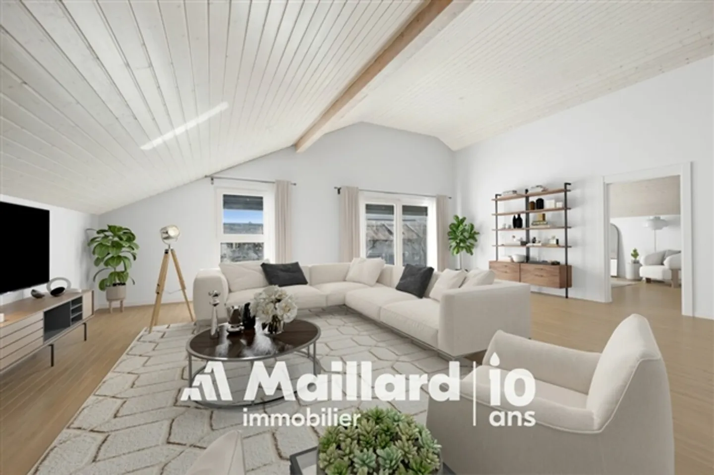 Wunderschönes 4,5-Zimmer-Penthouse - Foto 2 von 13