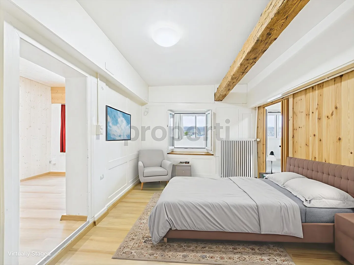 Exclusive 4-room apartment with lake view in Meilen on Lake Zurich - Photo 8 of 13