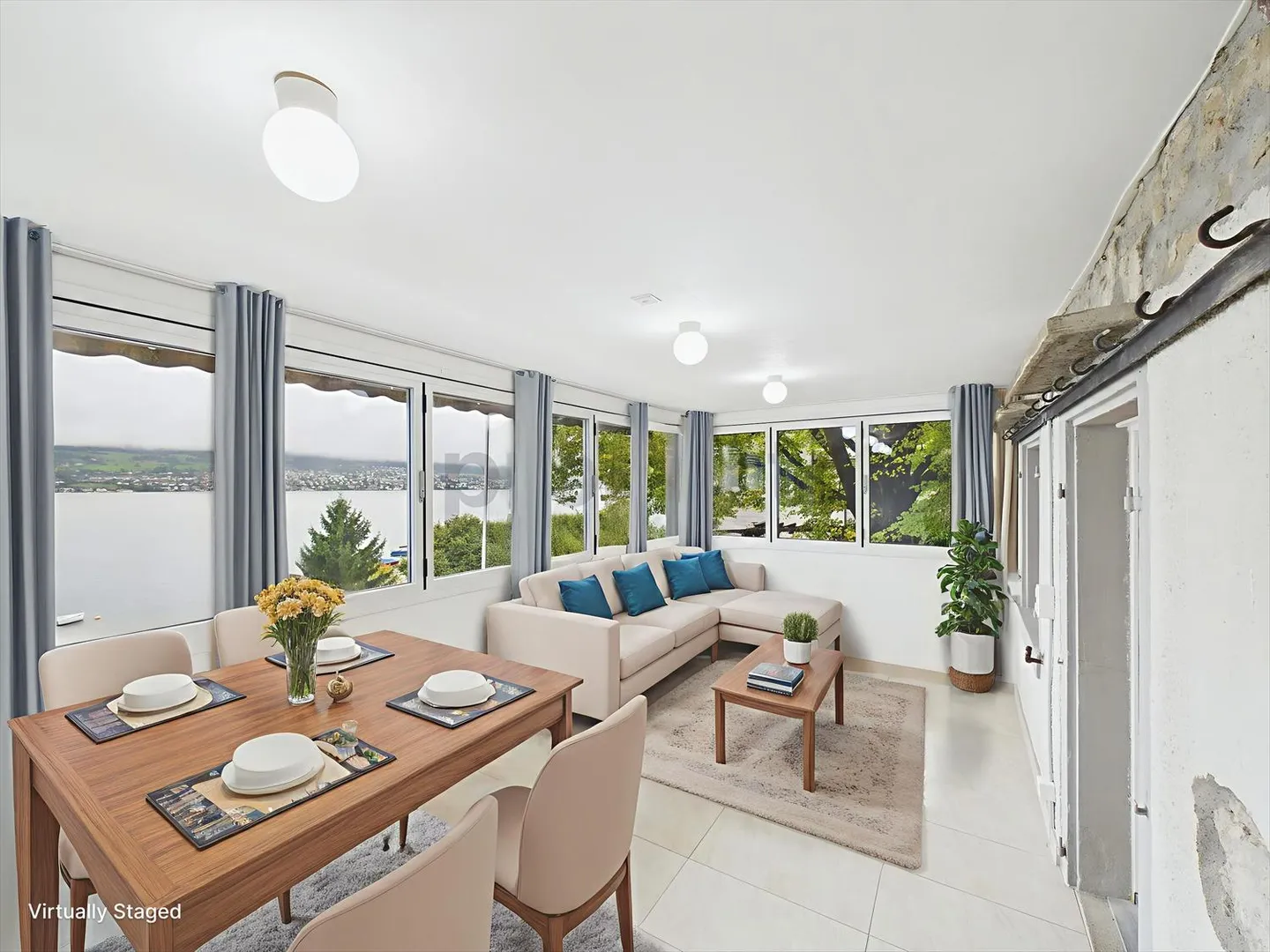 Exclusive 4-room apartment with lake view in Meilen on Lake Zurich - Photo 4 of 13