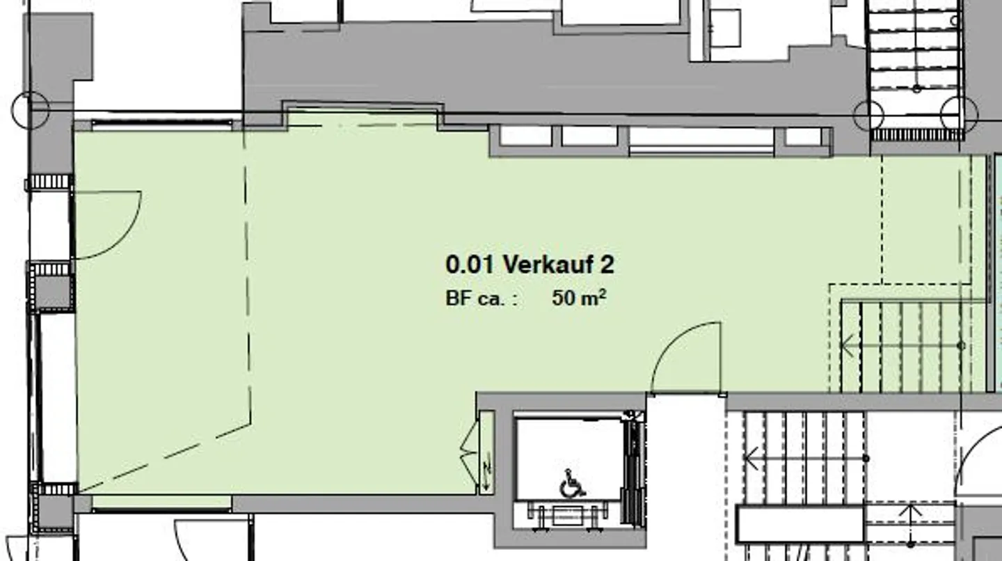Espace de vente dans un emplacement privilégié dans la vieille ville de Zug - Photo 8 sur 8