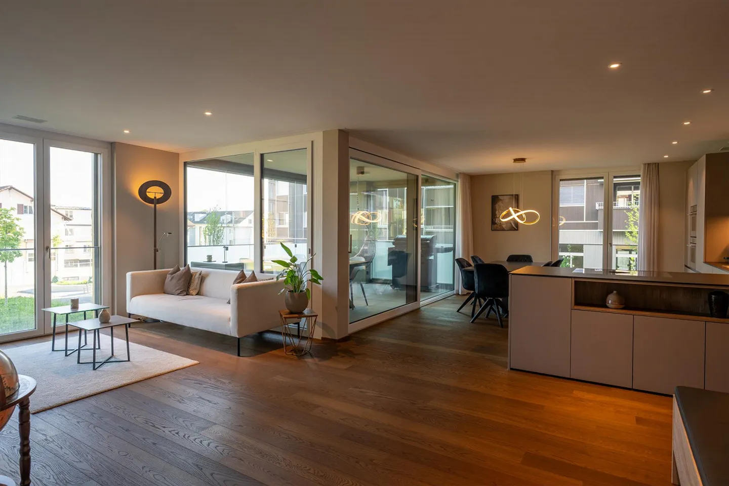 Modernes Apartment in Ballwil - Foto 1 von 19