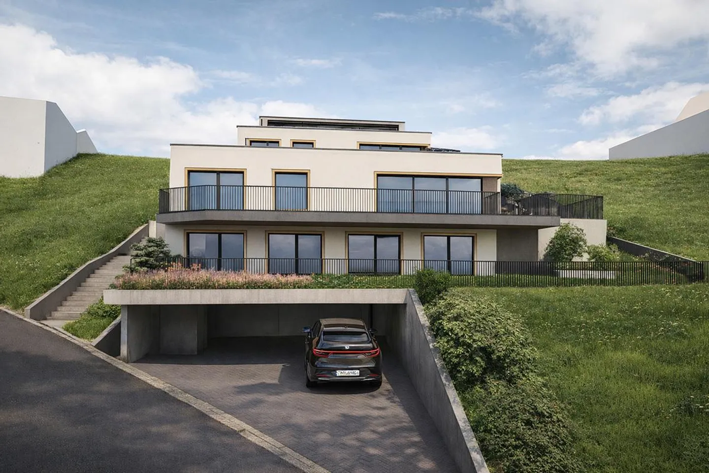 Terrassen-Einfamilienhaus - Foto 2 von 12