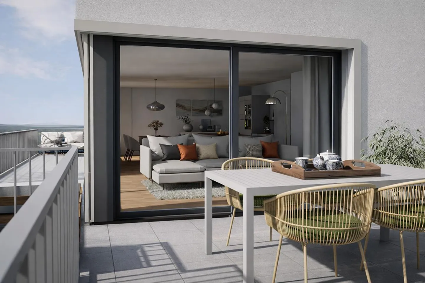 Terrassen-Einfamilienhaus - Foto 9 von 12