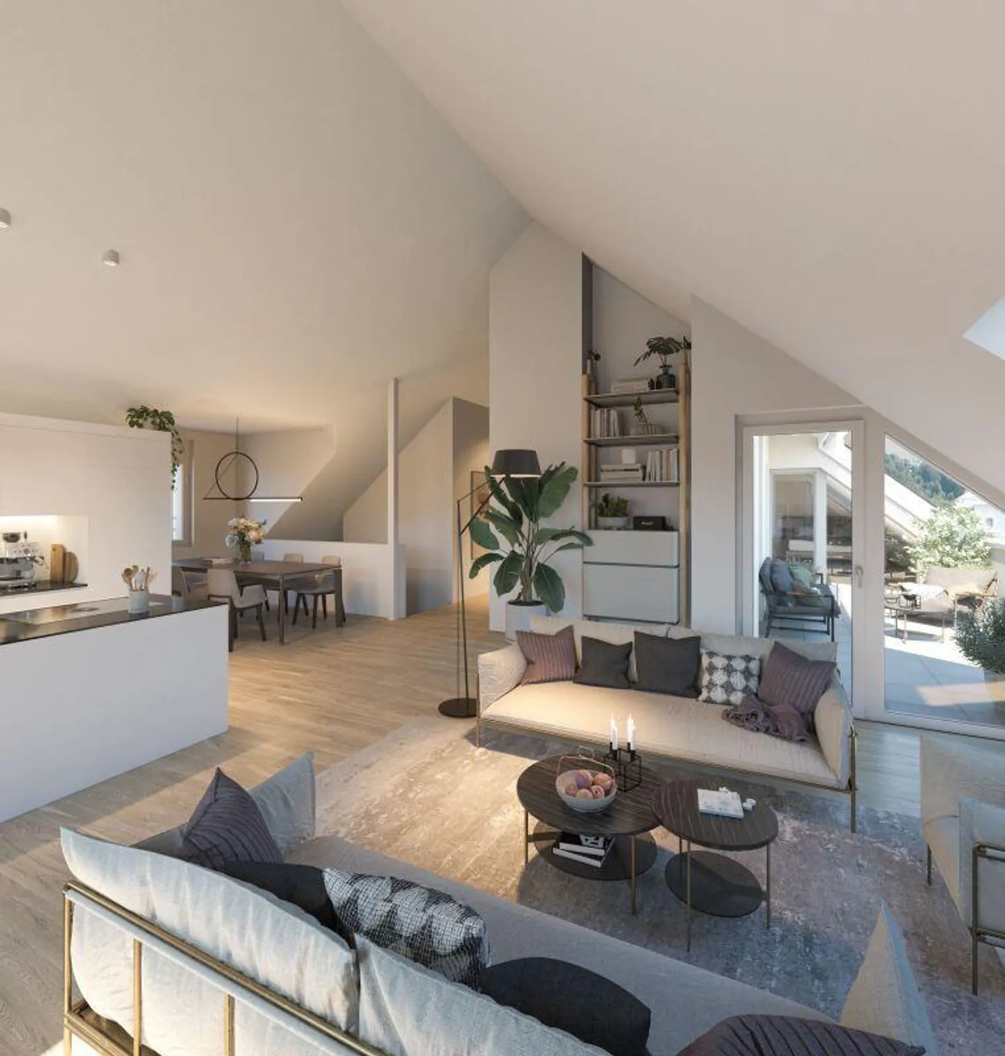 Appartamento mansardato 4.5 locali "Vivere Neugass" - Foto 5 di 7