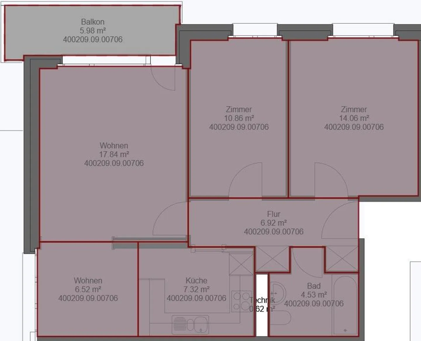 Appartement confortable de 3,5 pièces à louer - Photo 8 sur 8
