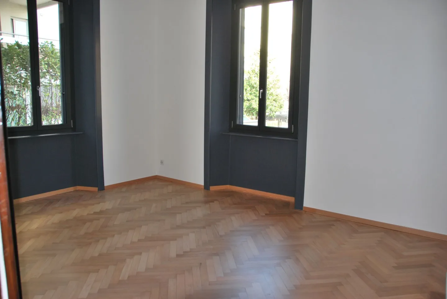 Mietwohnung im Erdgeschoss erhöht - Foto 8 von 9