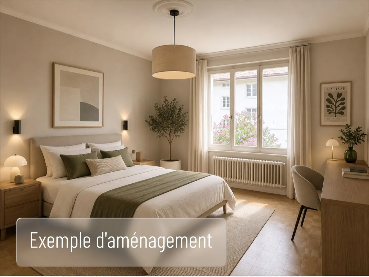 Bungalow charmant avec 2 appartements et grand jardin bordé d'arbres - Photo 8 sur 13