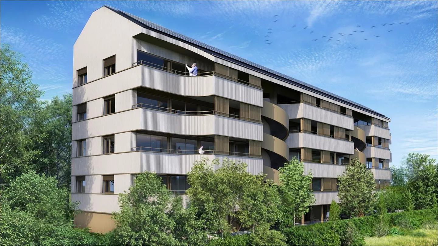 APPARTEMENT N°9 - 3. ETAGE - VUE LAC ET ALPES - Foto 4 von 7