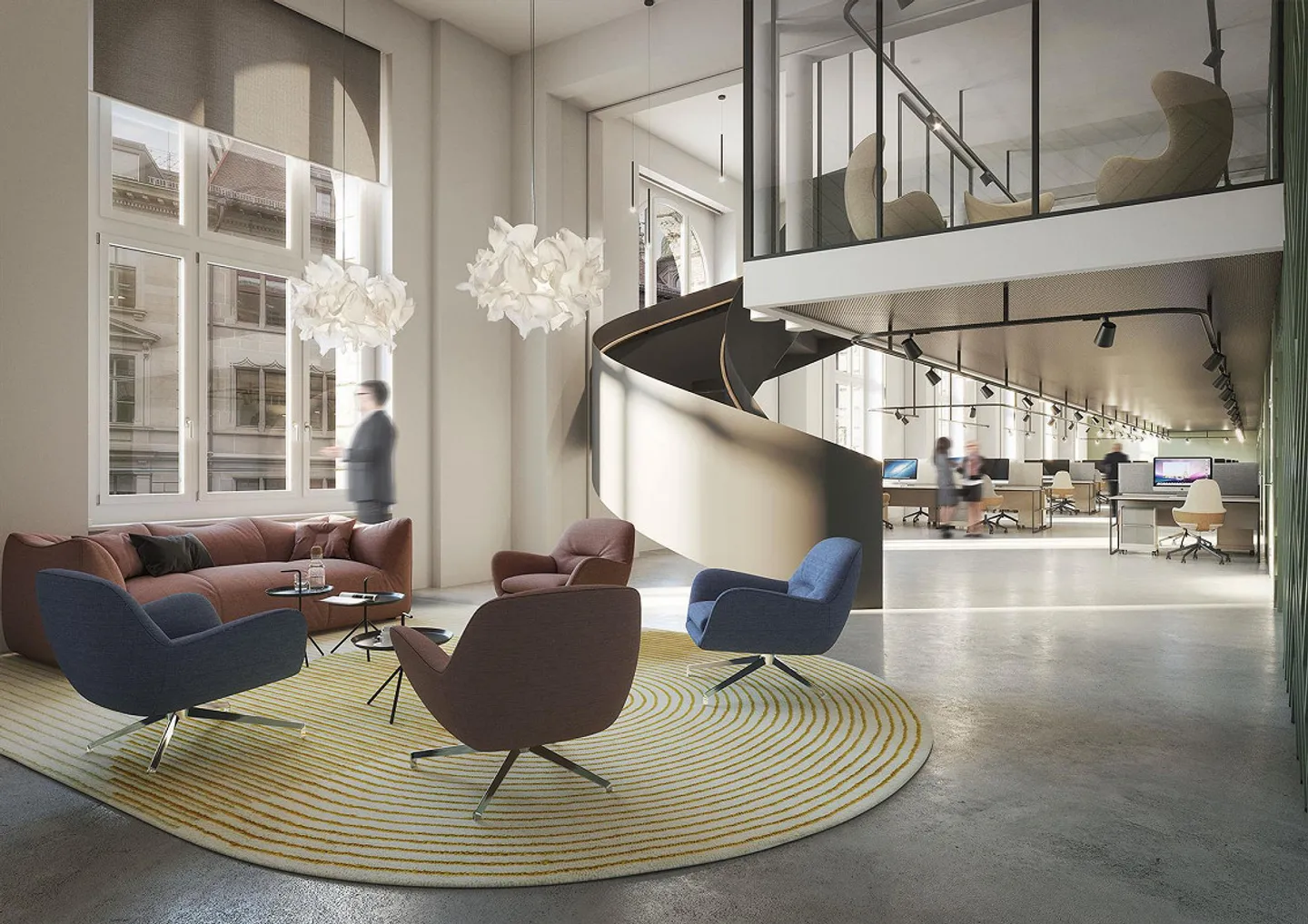 Exclusive office space with unique gallery area - Photo 3 of 6
