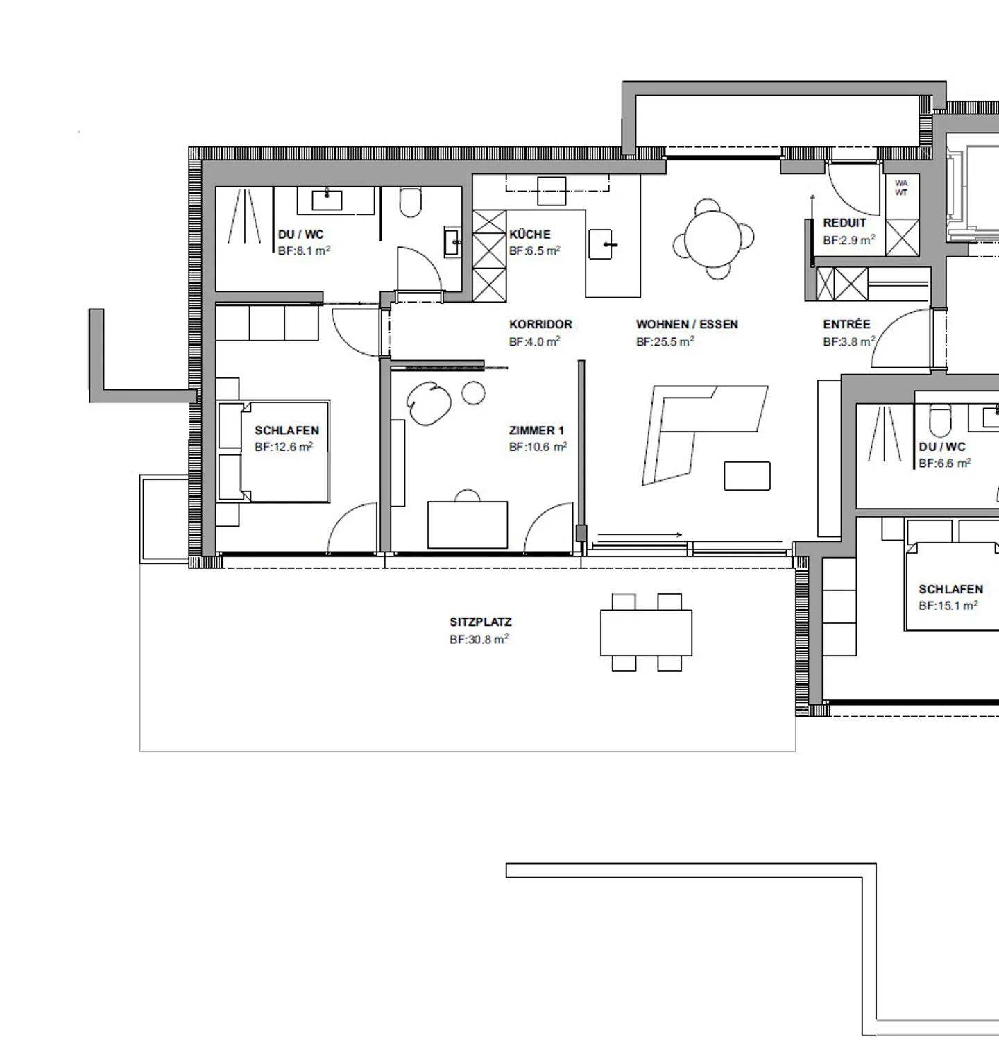 Appartement luxueux 3.5 pièces - Photo 15 sur 15