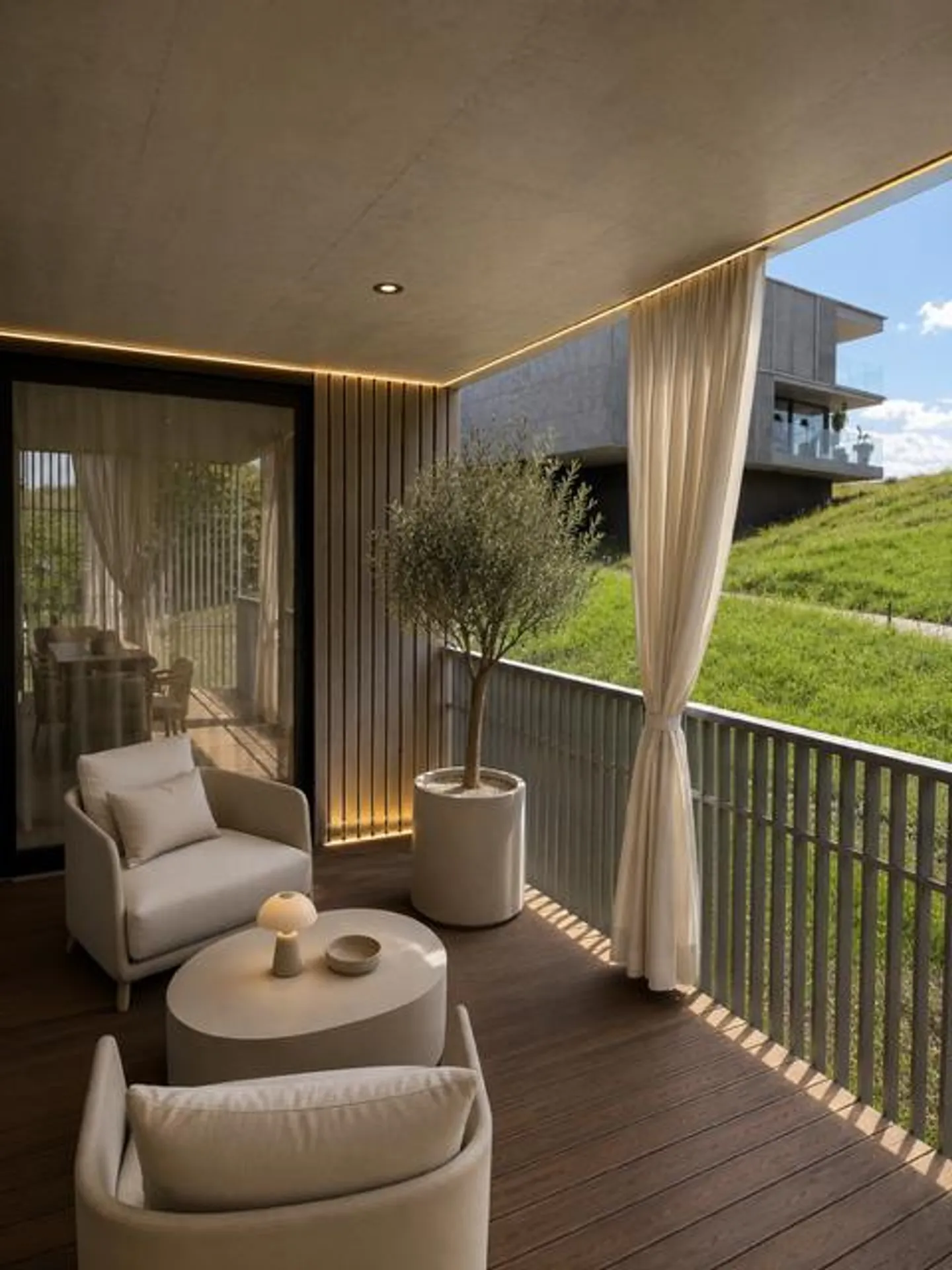 Moderne Terrassenwohnung in Jona - Foto 3 von 12