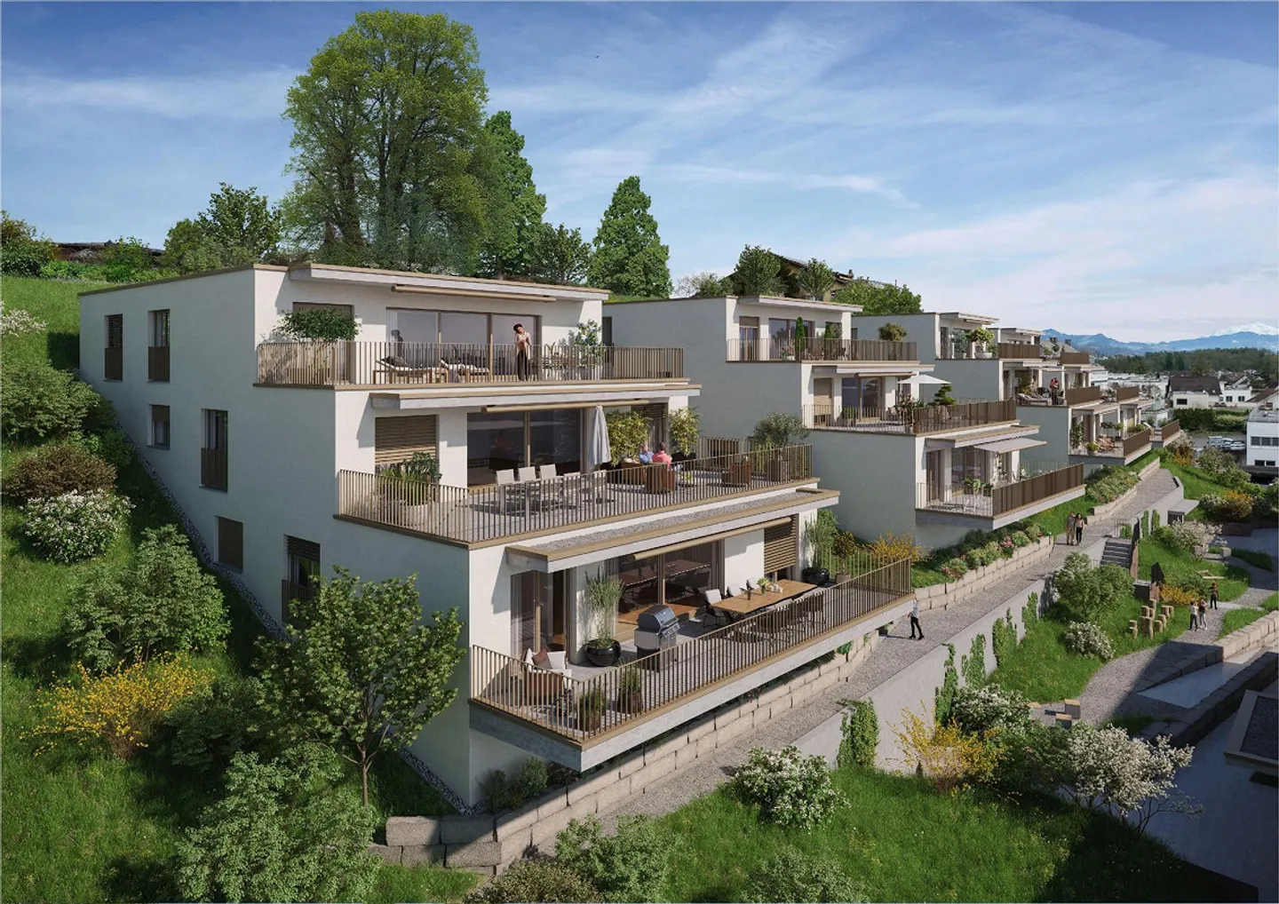 Moderno attico con terrazza solare - prima occupazione - Foto 3 di 5