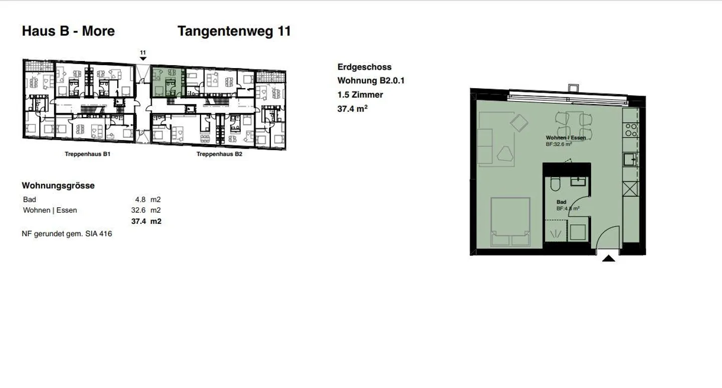 Appartement moderne et central à Bâle - Photo 6 sur 6