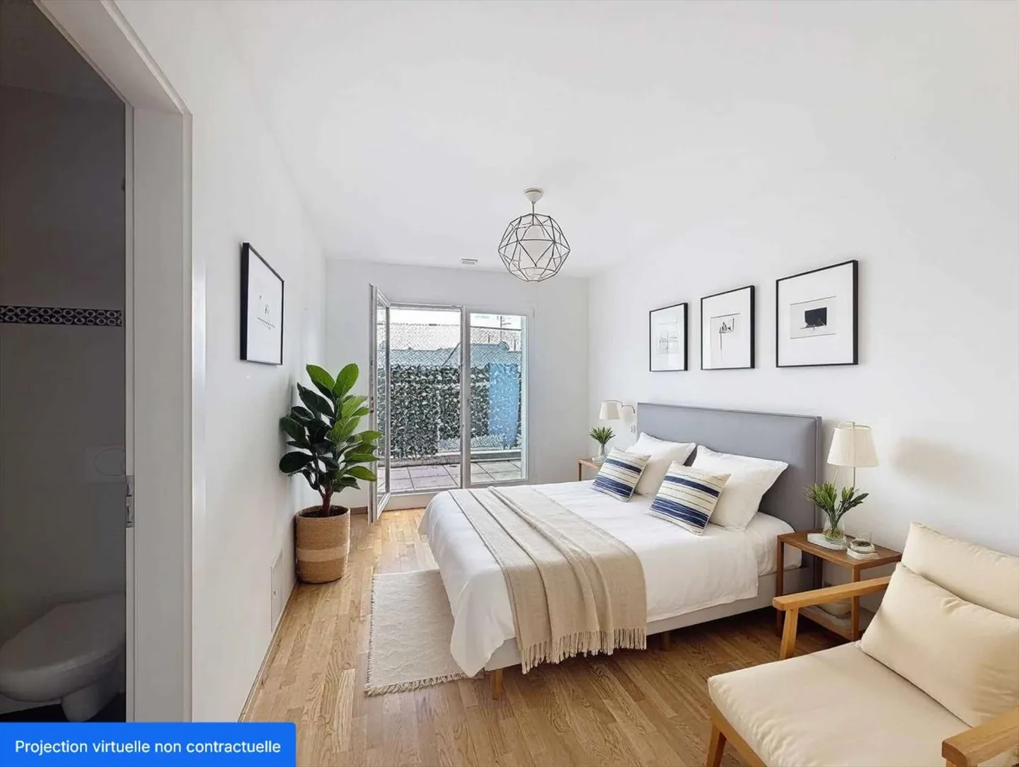 Bright 6-room penthouse with 90 m² terrace - Photo 4 of 8