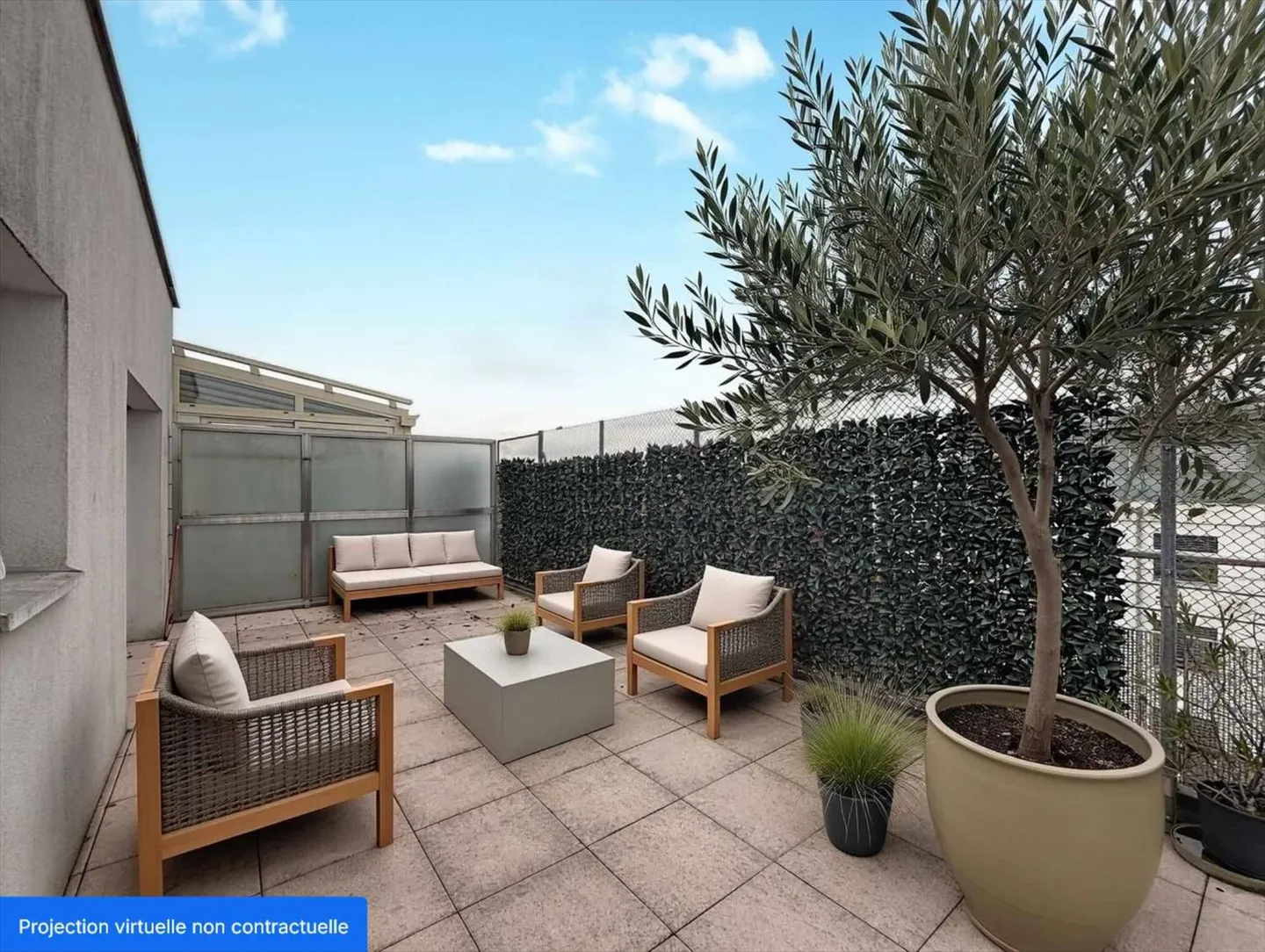 Bright 6-room penthouse with 90 m² terrace - Photo 6 of 8