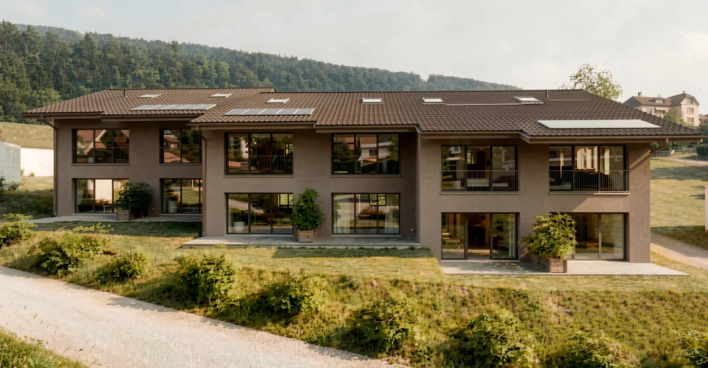 St-Imier, nuova casa a schiera di 4.5 - 5.5 stanze - Foto 1 di 7