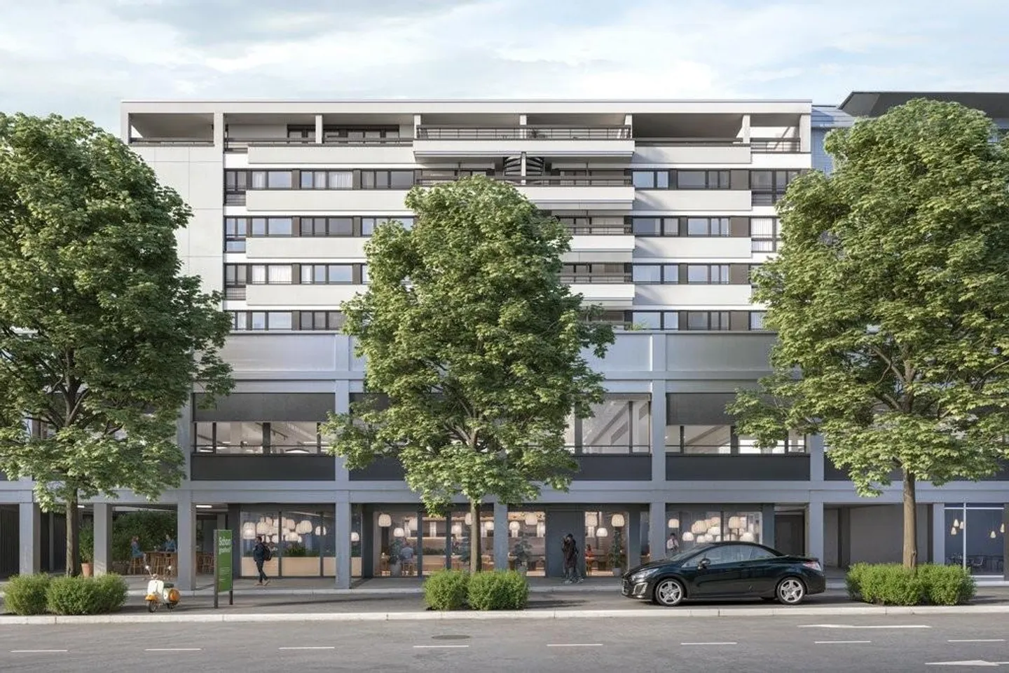 Vie moderne au centre de Zug - Photo 1 sur 5