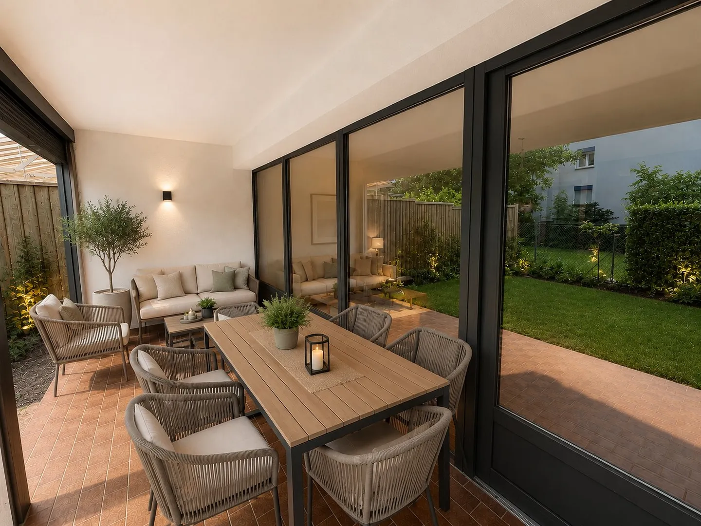 Geräumige Wohnung mit Garten - Foto 2 von 19
