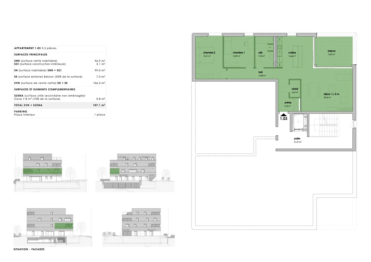 3,5-Zimmer-Wohnung - Foto 5 von 5