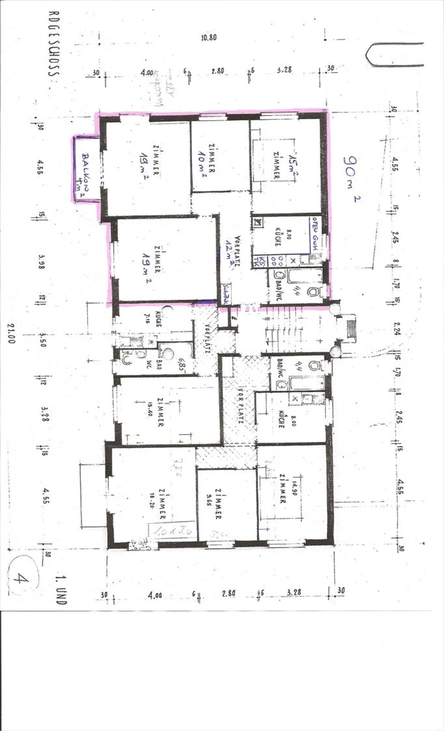 Appartement 4 pièces - Foto 6 von 6