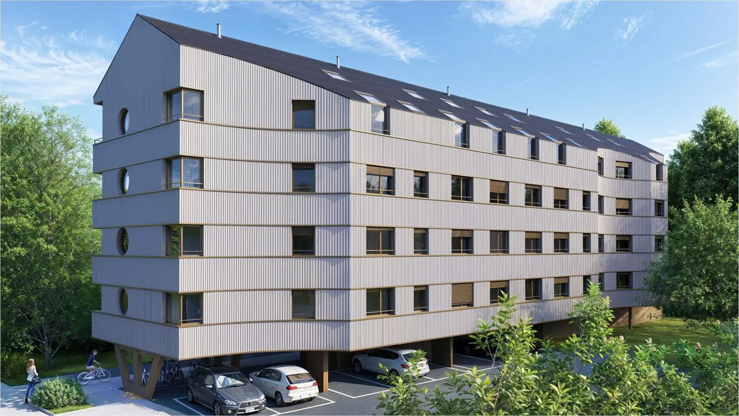 APPARTEMENT N°9 - 3. ETAGE - VUE LAC ET ALPES - Foto 6 von 7