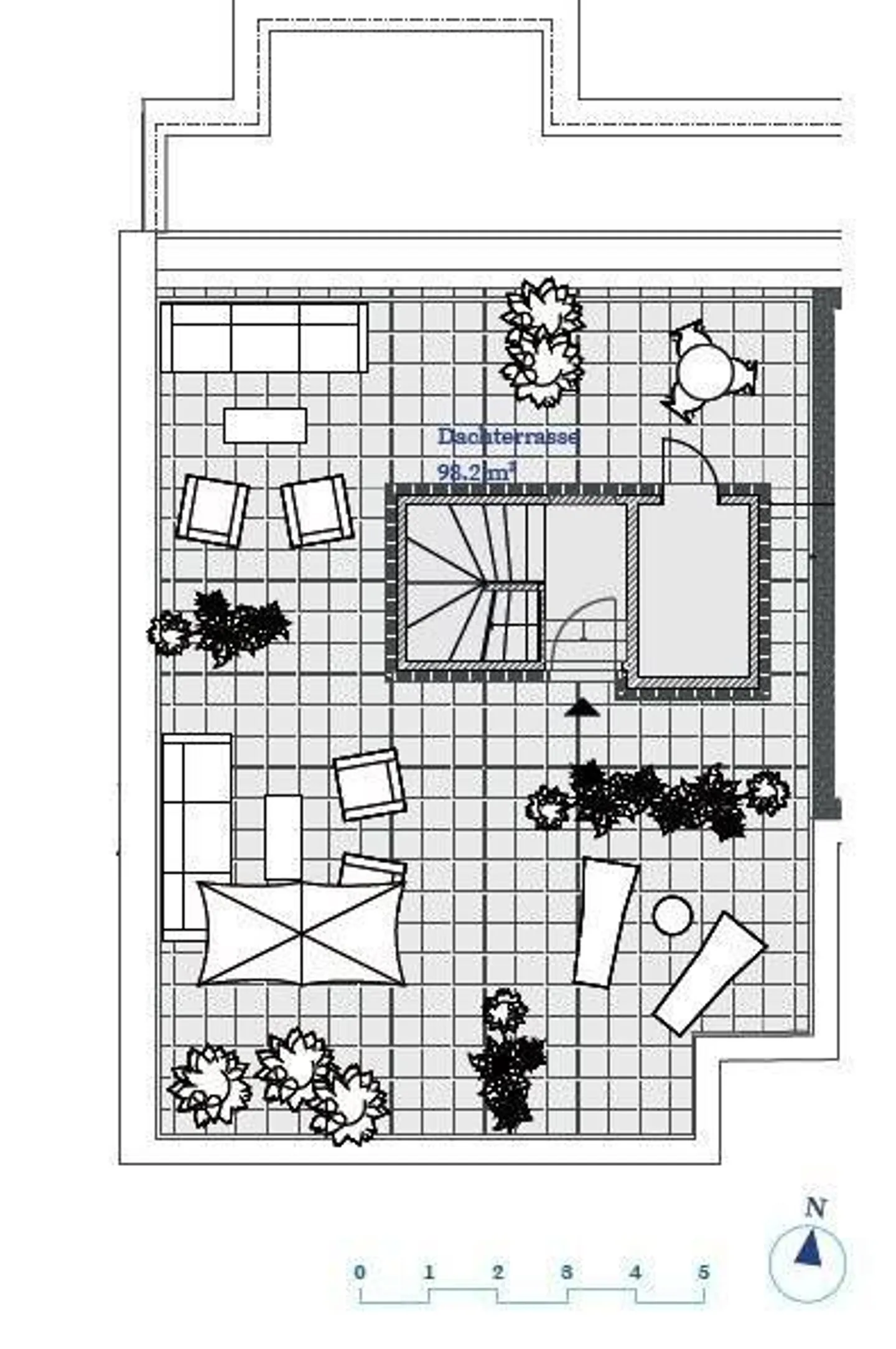Grande terrasse sur le toit avec vue sur le Rhin - Photo 11 sur 11